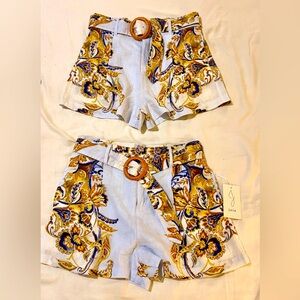 Joie de vivre in these Joie linen tres Frenchie shorts - avail in M and L